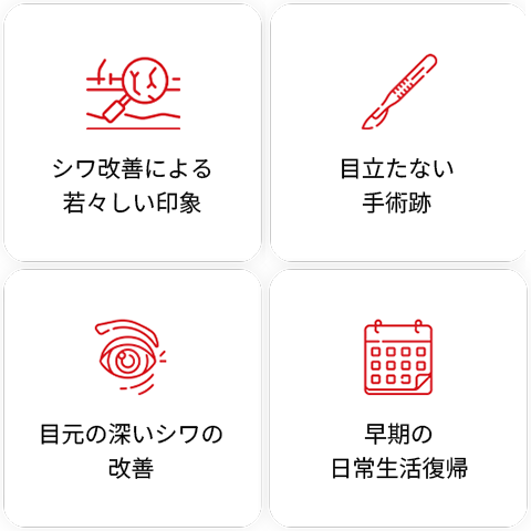 眉リフトの効果 メリット