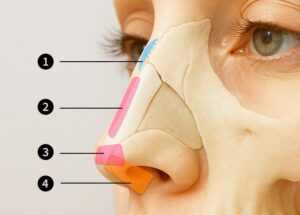 鼻の解剖図構造